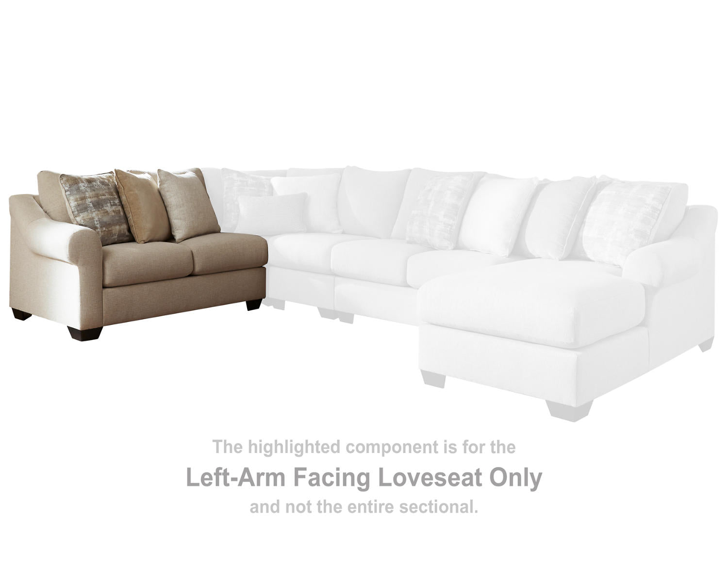 Ingleside Left-Arm Facing Loveseat