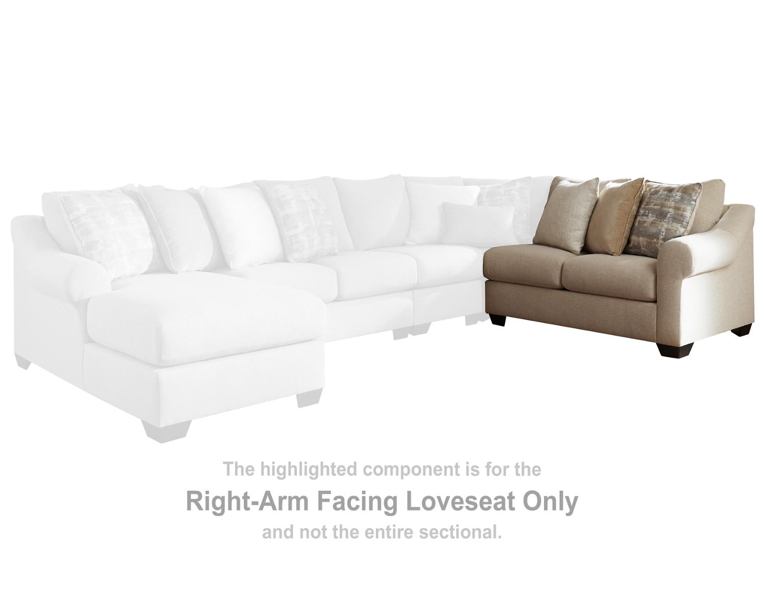 Ingleside Right-Arm Facing Loveseat