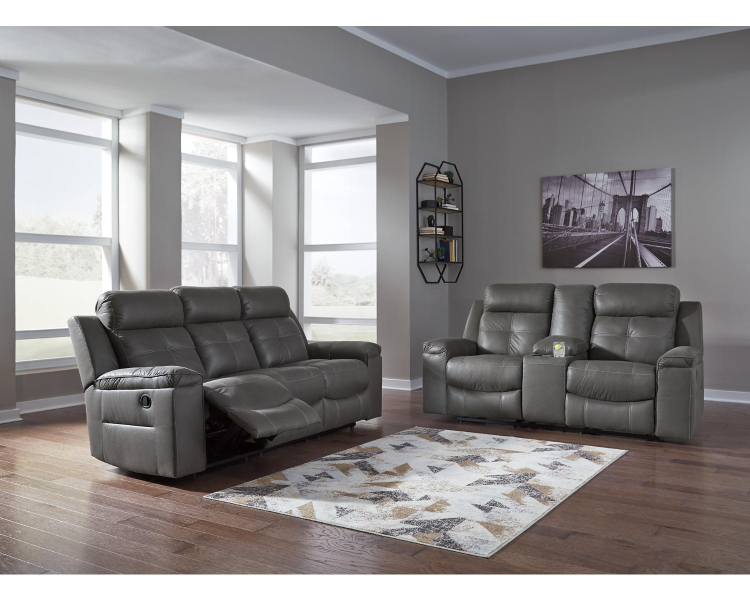 Jesolo Reclining Sofa and Loveseat