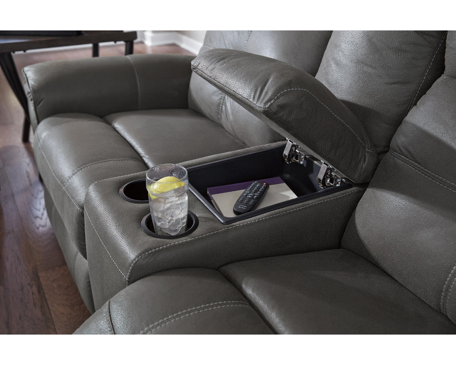 Jesolo Reclining Loveseat with Console