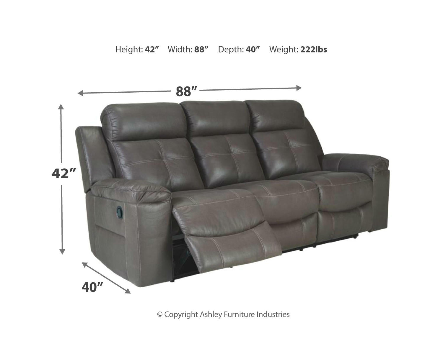 Jesolo Reclining Sofa and Recliner