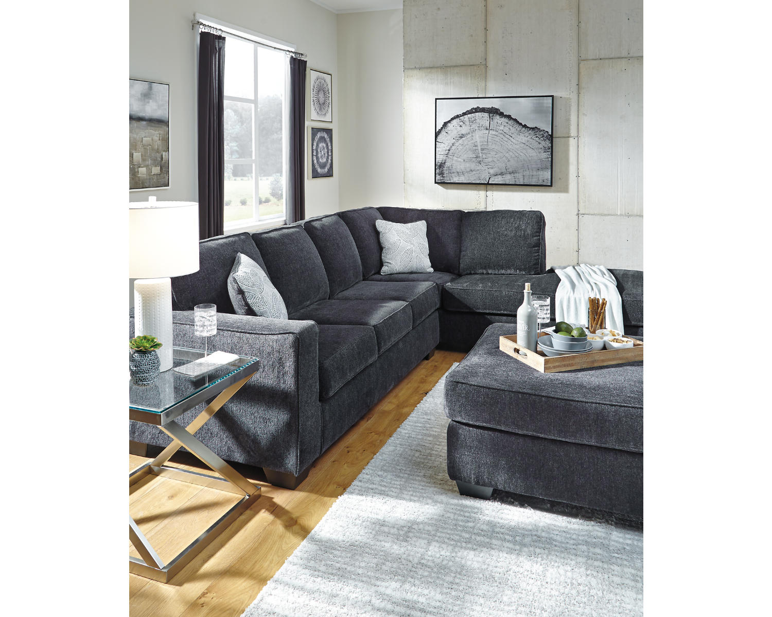 Altari Oversized Accent Ottoman