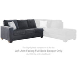 Altari Left-Arm Facing Full Sofa Sleeper