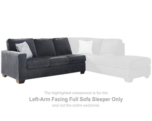 Altari Left-Arm Facing Full Sofa Sleeper