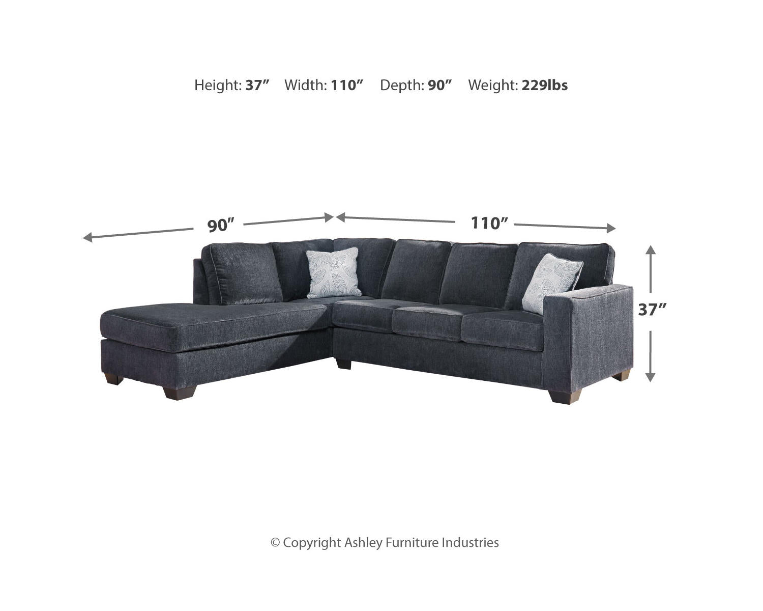 Altari 2-Piece Sectional with Chaise