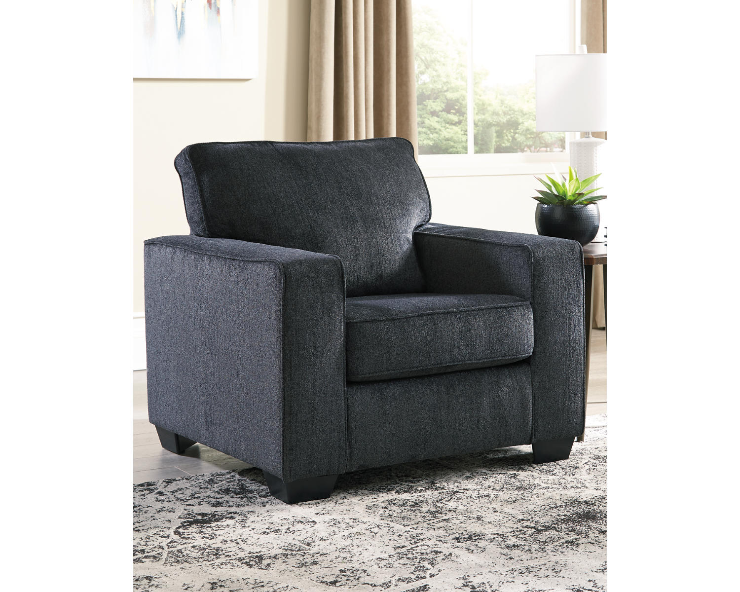 Altari Chair and Ottoman