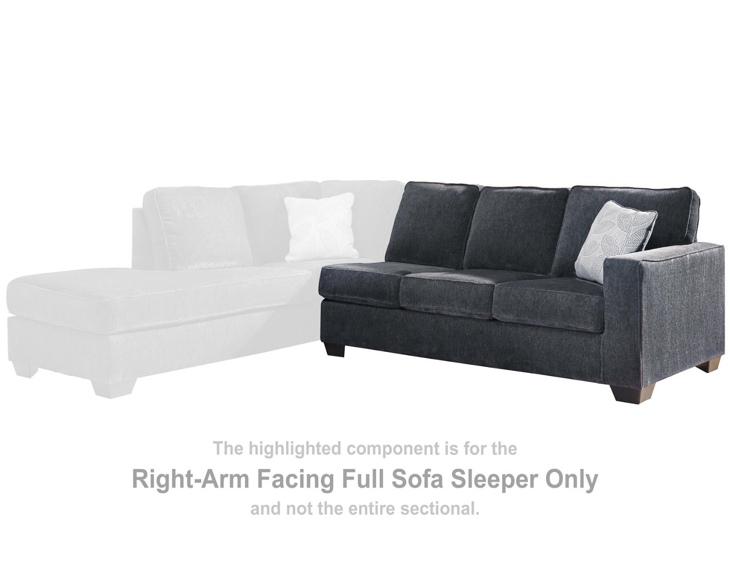 Altari Right-Arm Facing Full Sofa Sleeper