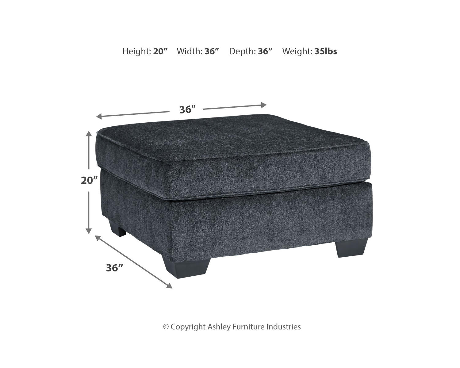 Altari 2-Piece Sectional and Ottoman