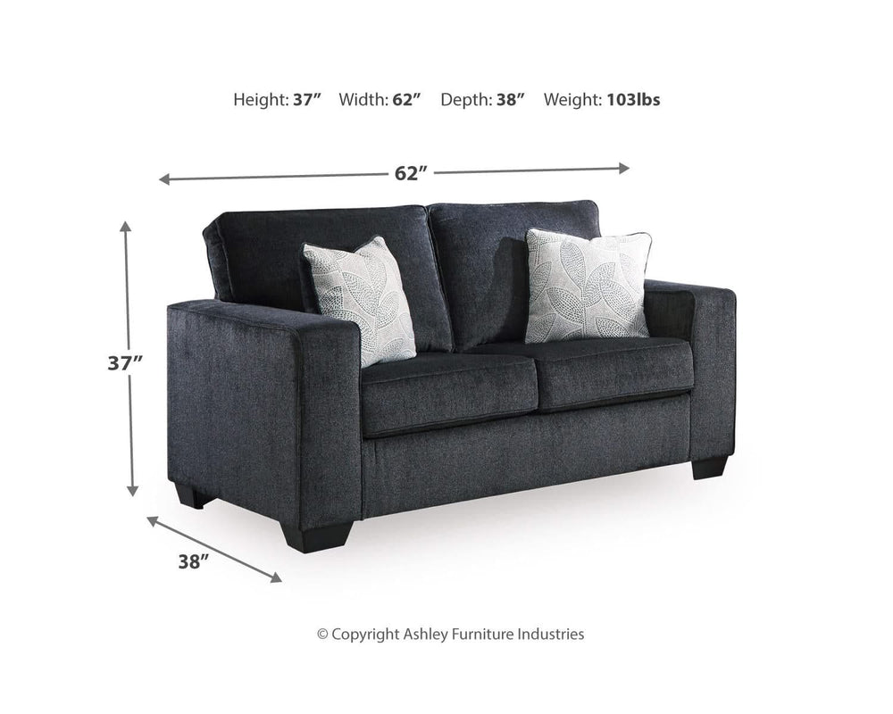 Sofá cama y loveseat Altari