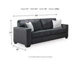 Sofá, loveseat, silla y otomana Altari