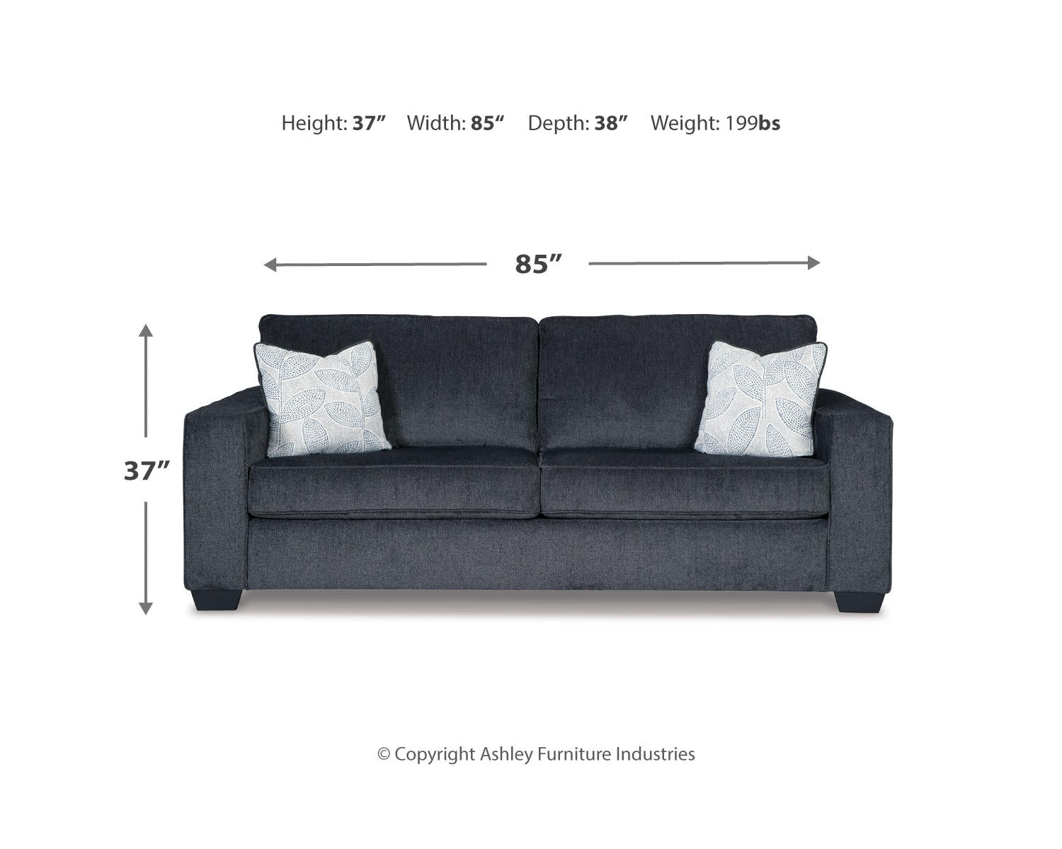 Altari Sofa Sleeper and Loveseat