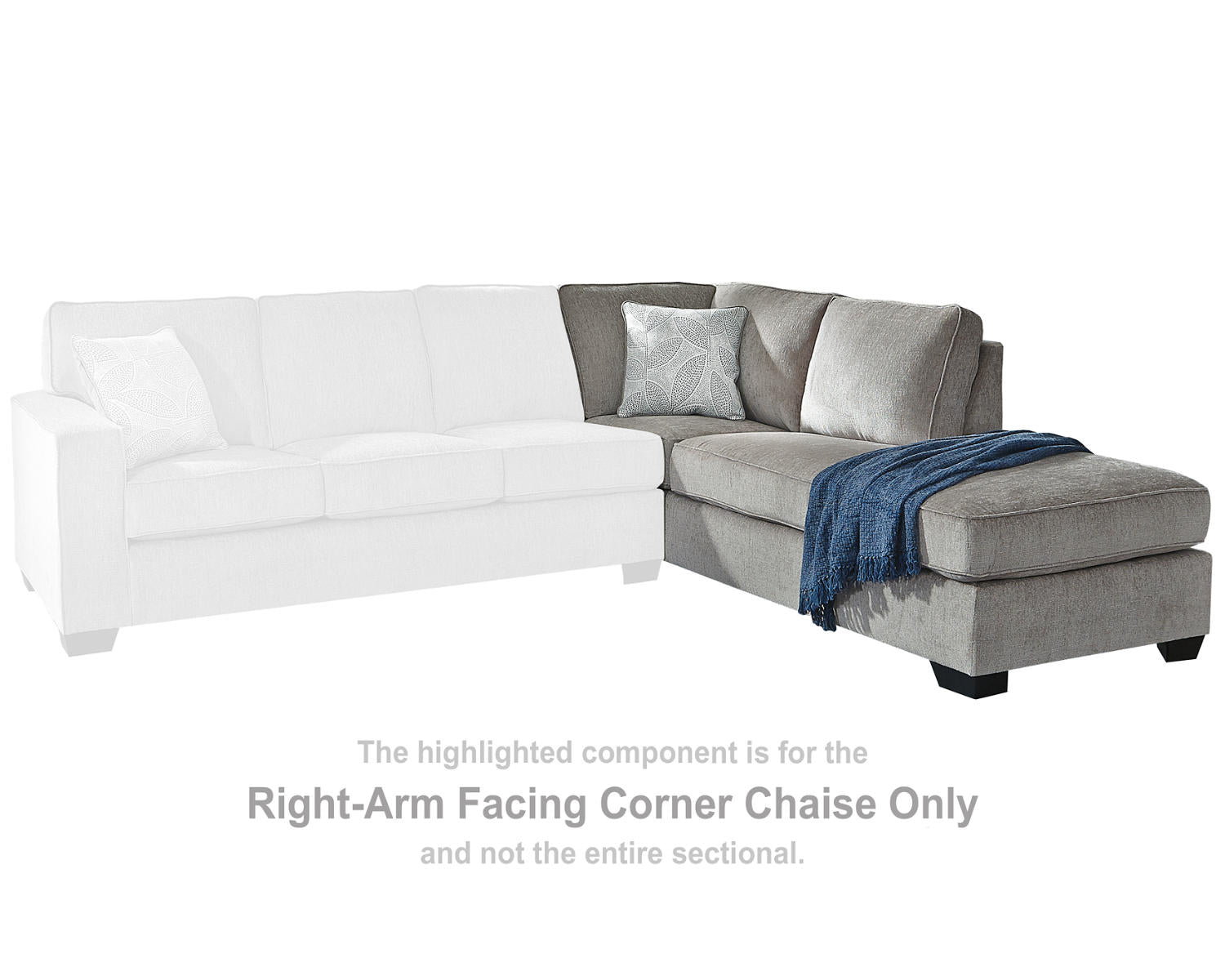 Altari Right-Arm Facing Corner Chaise