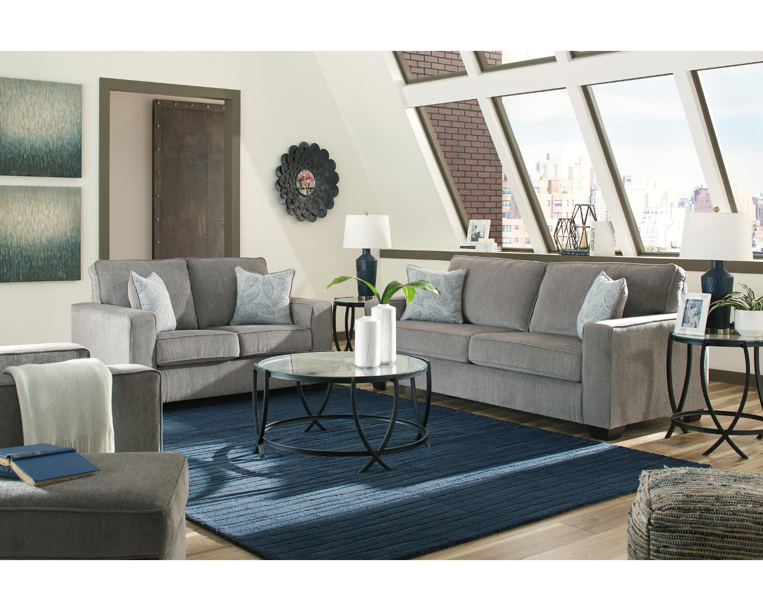 Altari Sofa, Loveseat, Chair and Ottoman