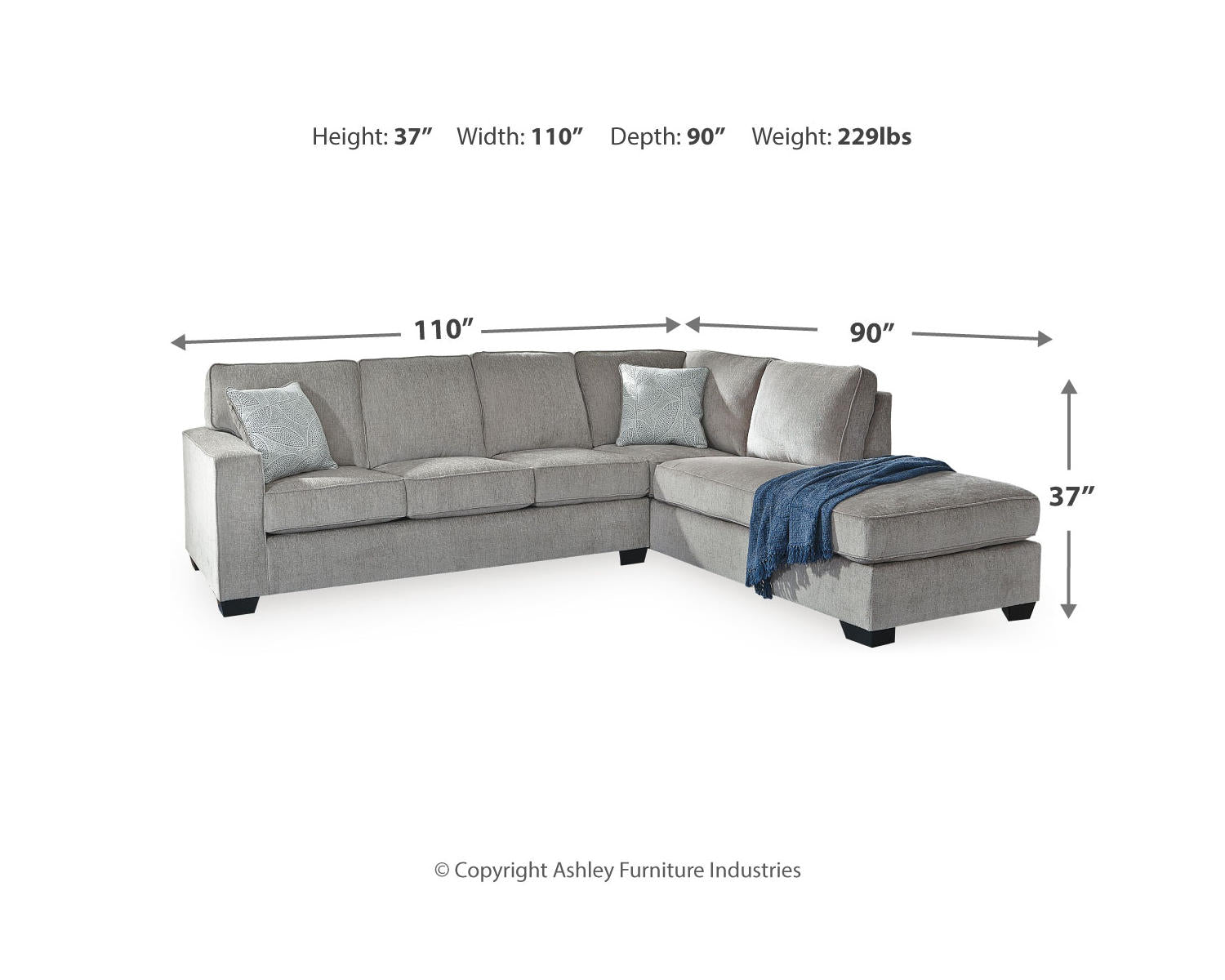 Altari 2-Piece Sectional with Chaise