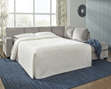 Sofá cama seccional de dos piezas Altari con chaise longue