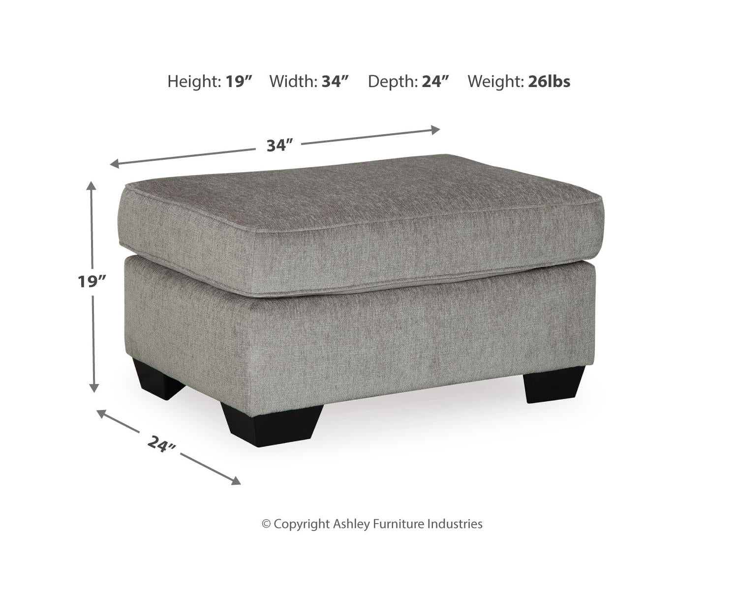 Altari Chair and Ottoman