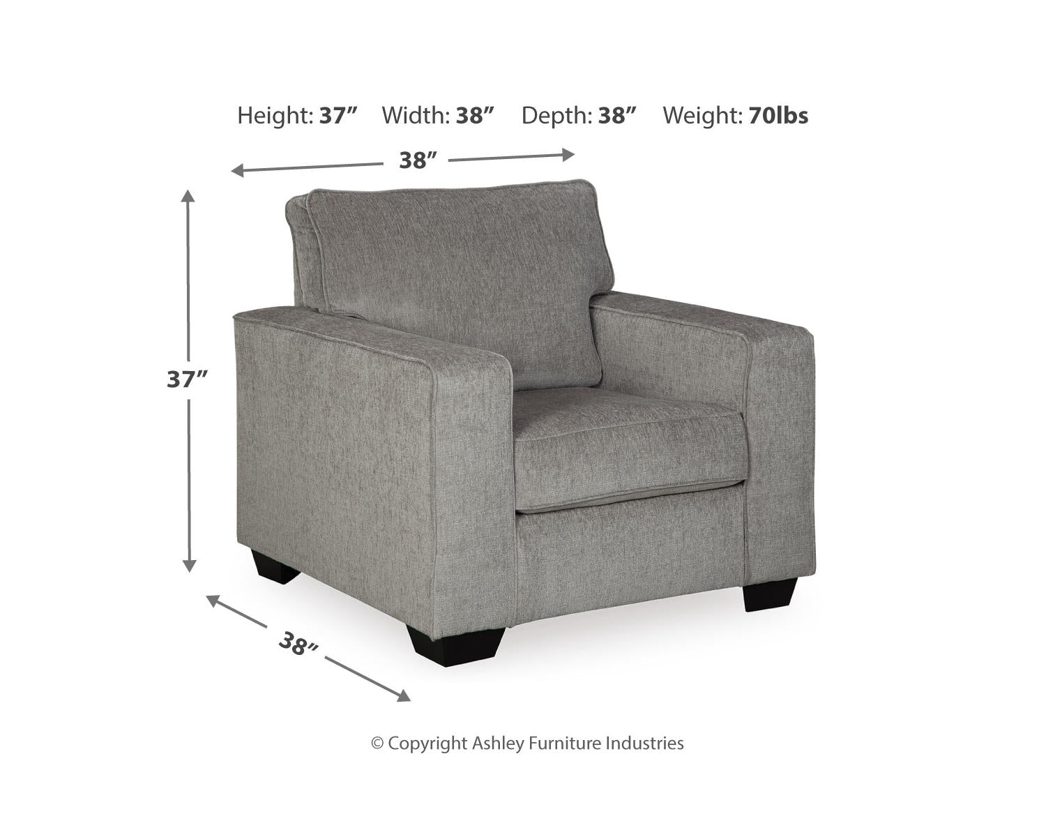 Altari Chair and Ottoman