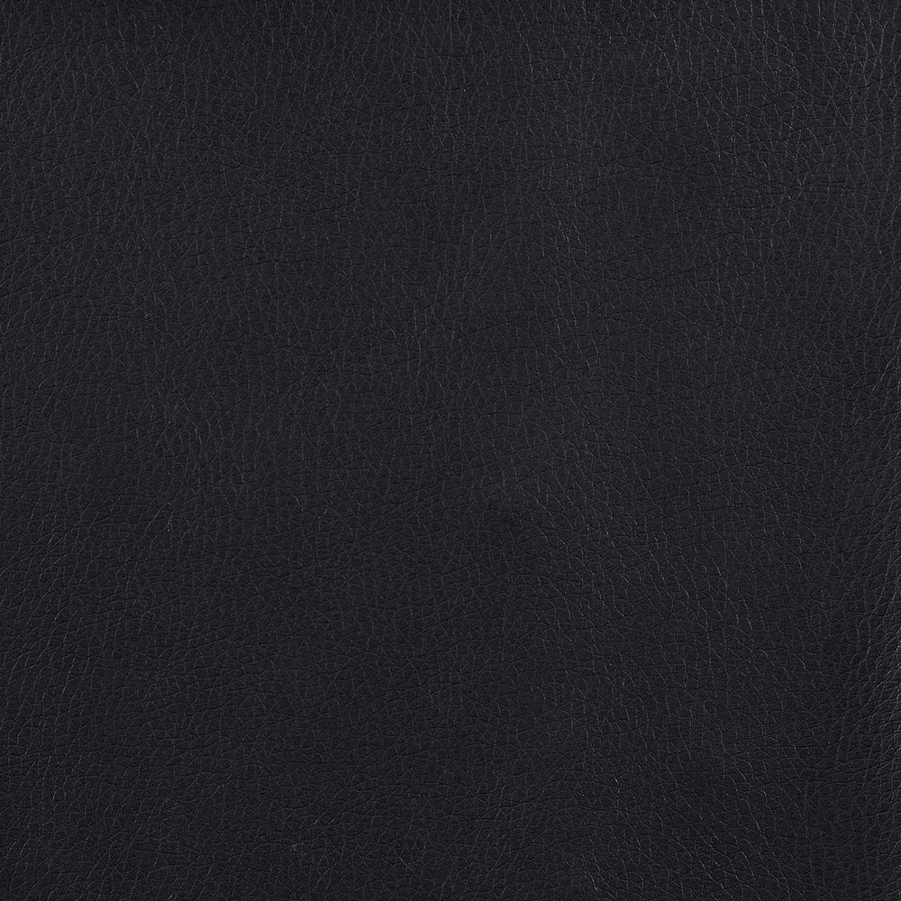 Silla de escritorio ajustable tapizada Carlos para oficina en casa, color negro