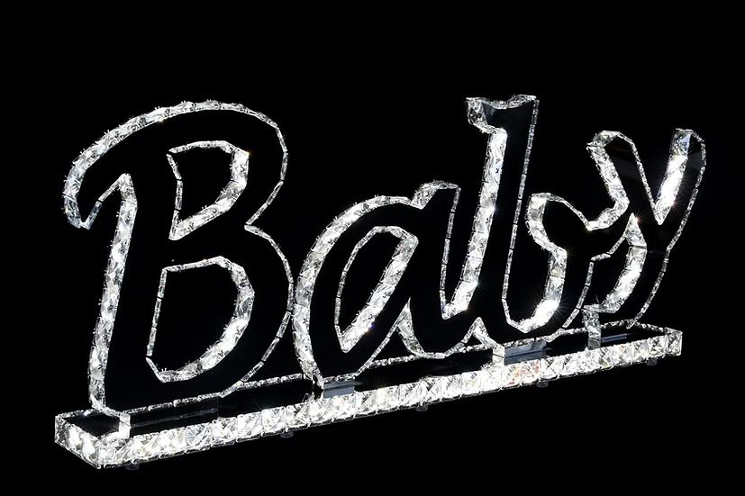 Baby Lightup Sign