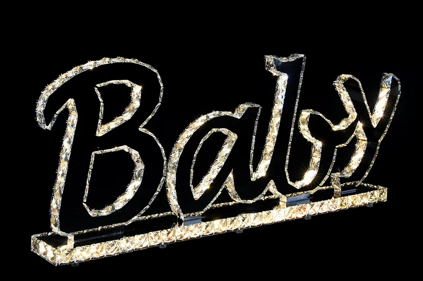 Baby Lightup Sign