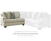 Wellhaven Left-Arm Facing Loveseat