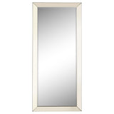Espejo de piso o pared de cuerpo entero Barnett de 30 x 70 pulgadas, plateado