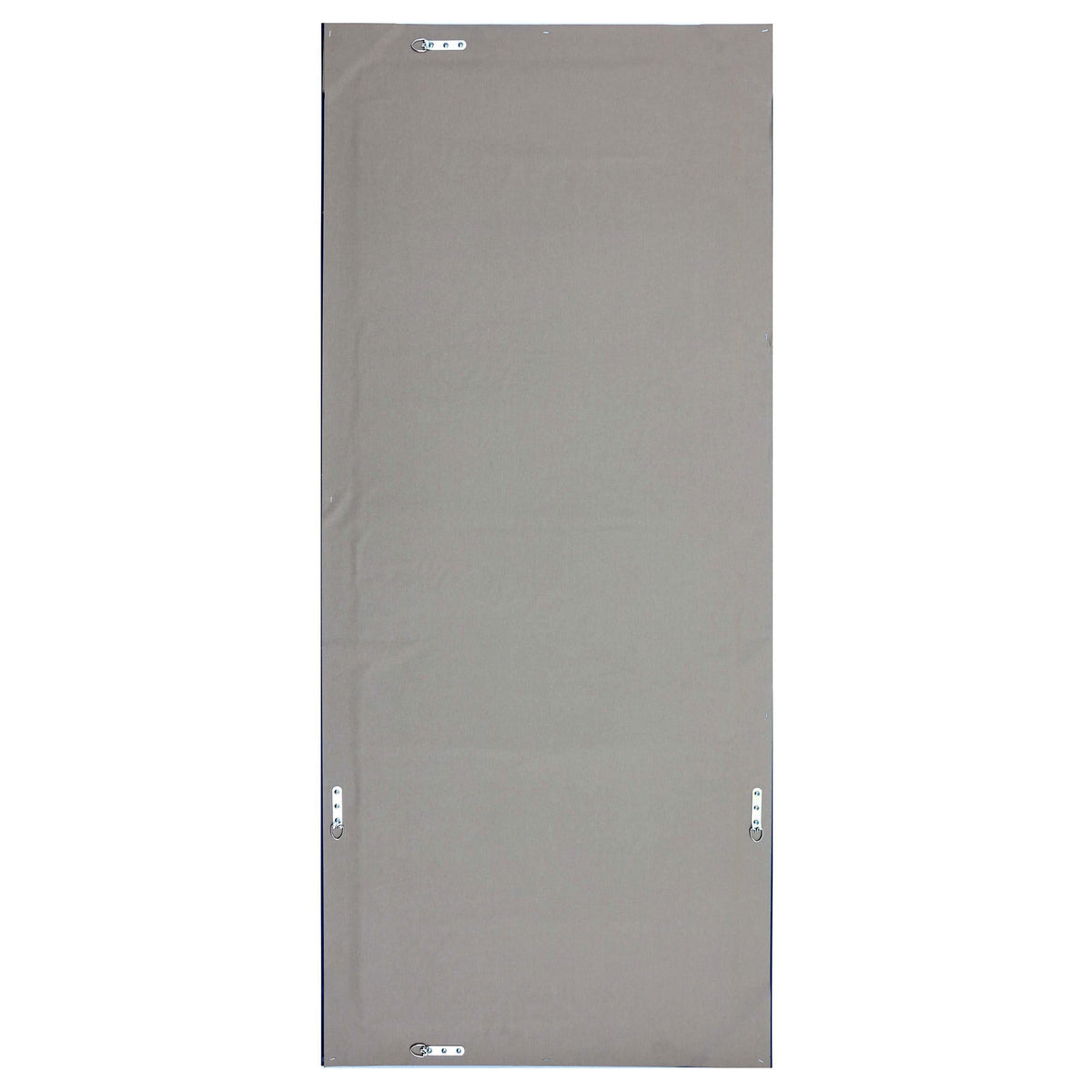 Espejo de piso o pared de cuerpo entero Barnett de 30 x 70 pulgadas, plateado