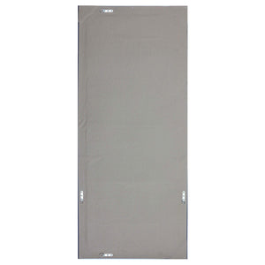 Espejo de piso o pared de cuerpo entero Barnett de 30 x 70 pulgadas, plateado