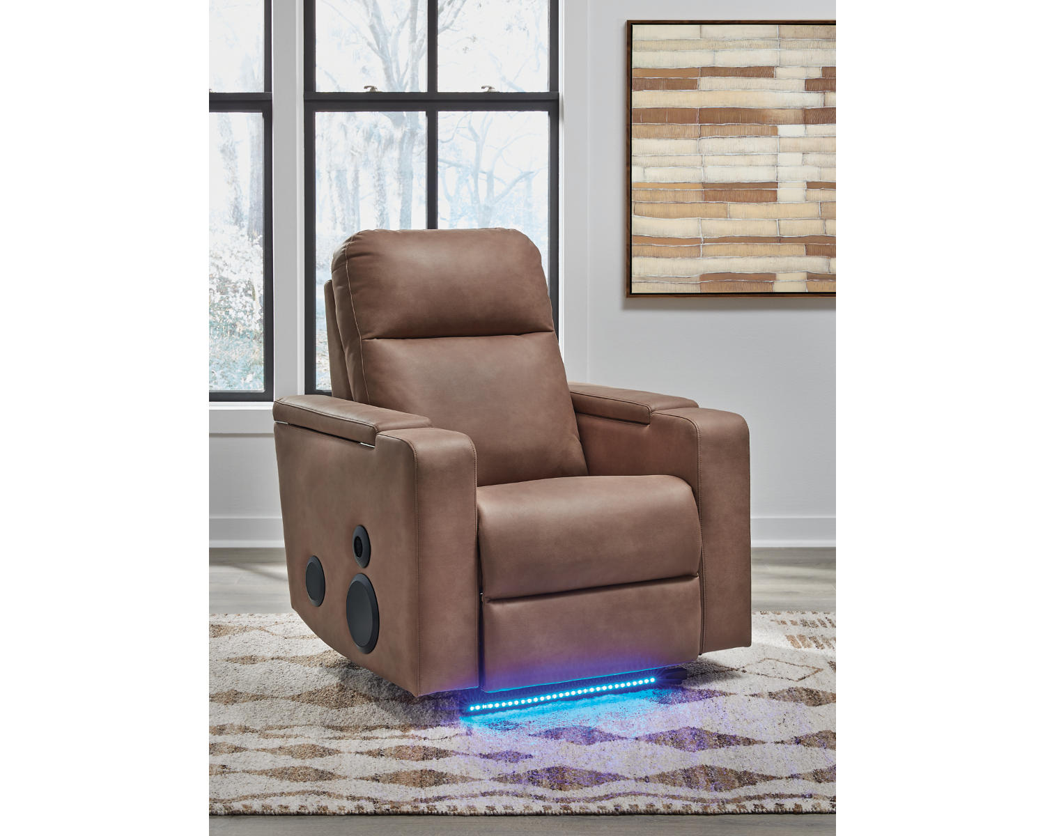 Lorrenton Power Glider Recliner with Audio System