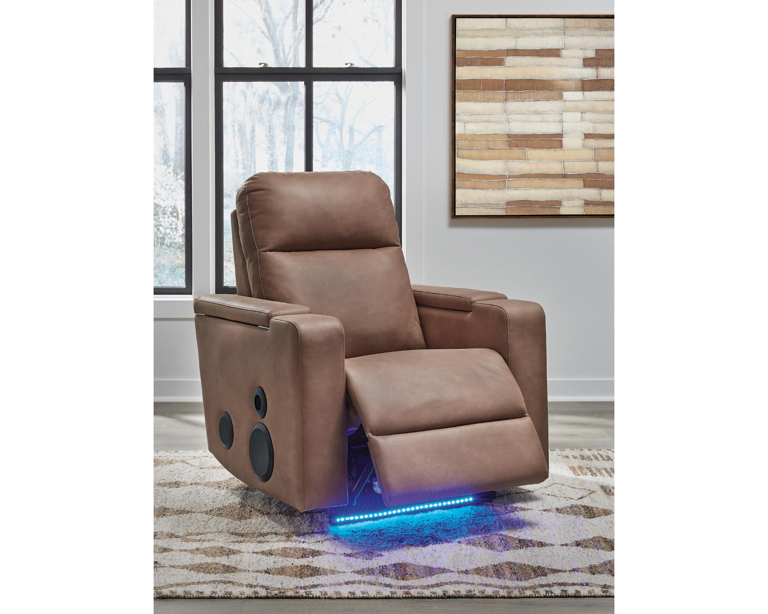 Lorrenton Power Glider Recliner with Audio System