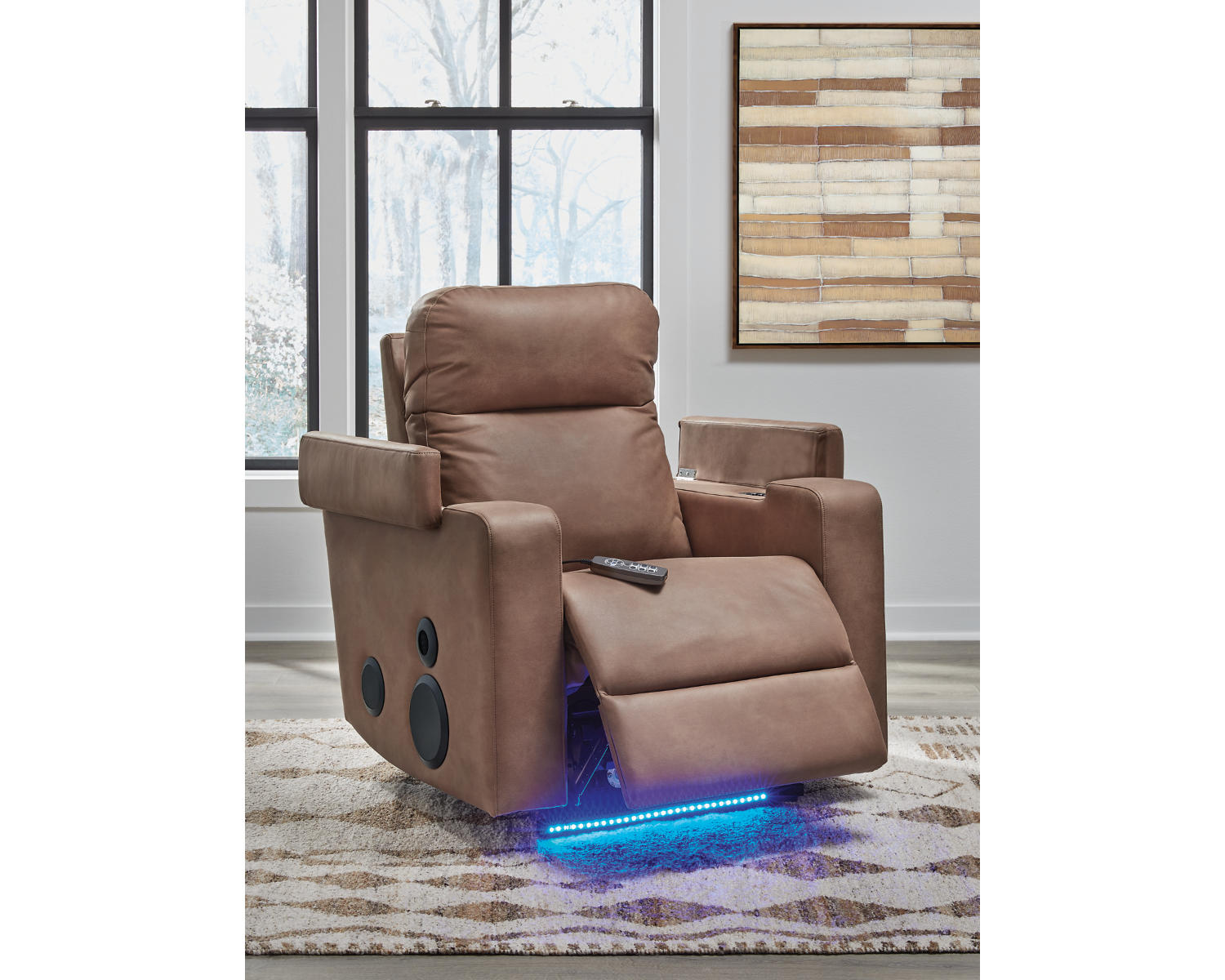 Lorrenton Power Glider Recliner with Audio System