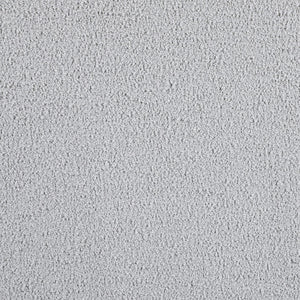 Mecedora giratoria tapizada Serra Boucle gris paloma