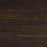 Pedro Expandable C-Shaped Sofa Side Table Chestnut