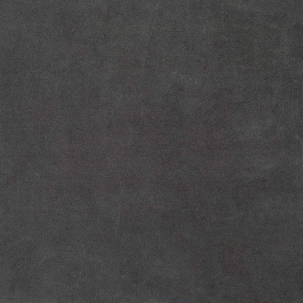 Silla decorativa con respaldo de barril tapizada Alamor, gris oscuro