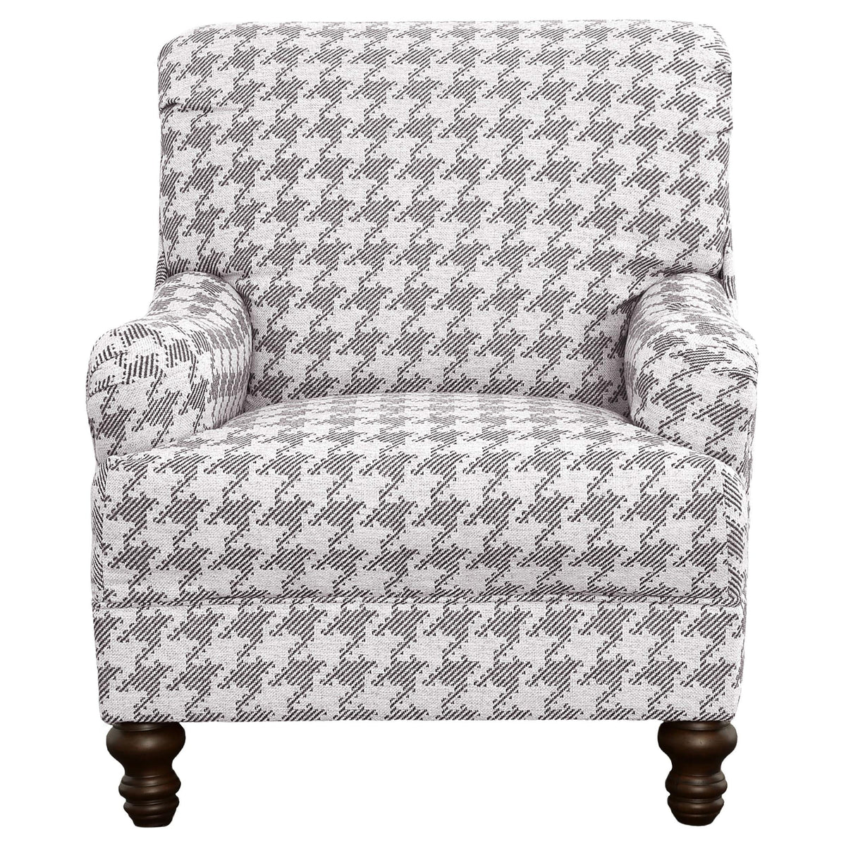 Sillón inglés tapizado Glenn, color gris
