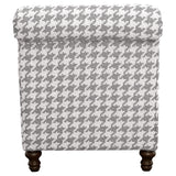 Sillón inglés tapizado Glenn, color gris