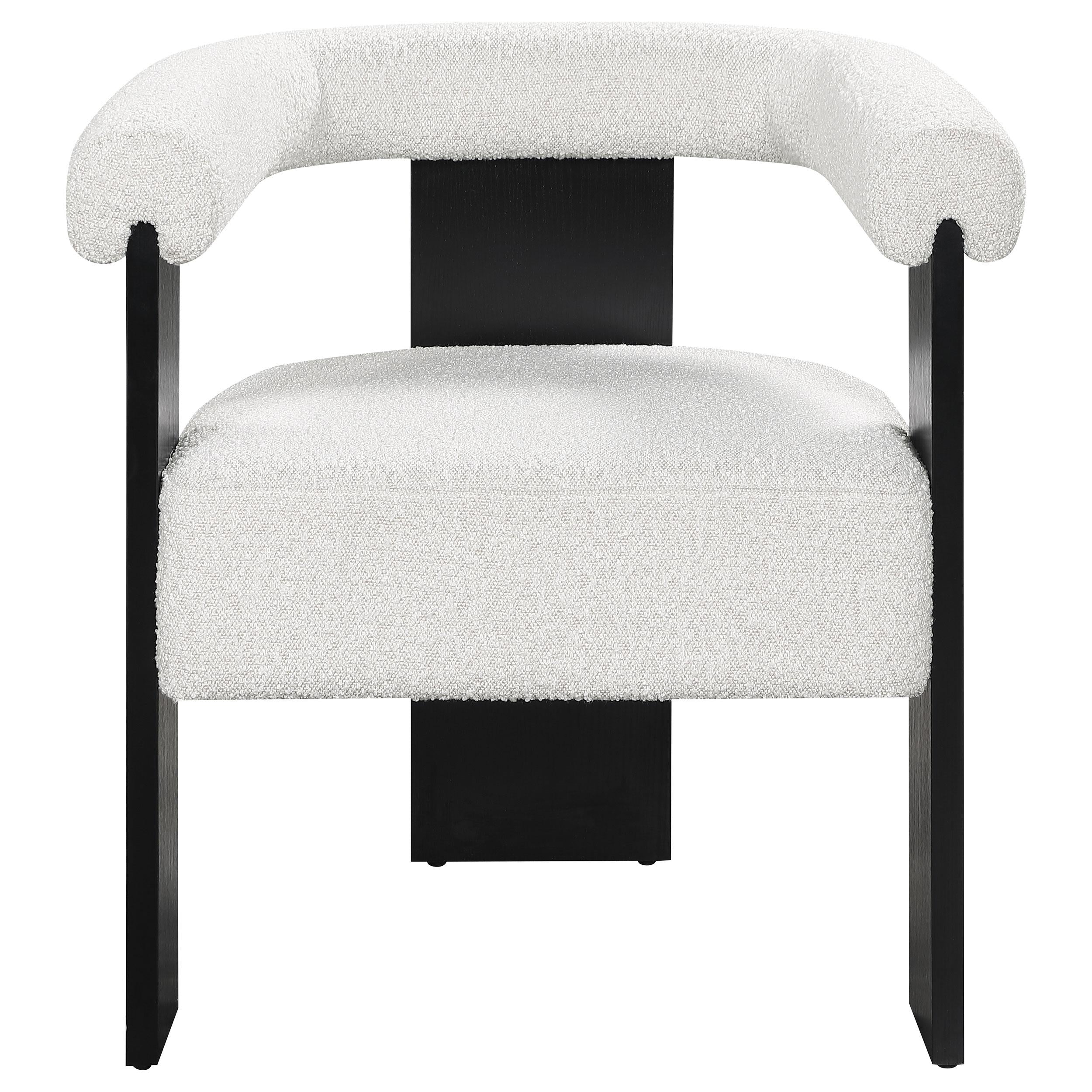 Ramona Boucle Upholstered Accent Side Chair Cream