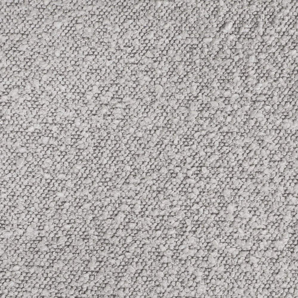 Silla auxiliar tapizada Ramona Boucle en color topo