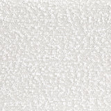 Silla curva sin brazos tapizada Ronea Boucle color crema