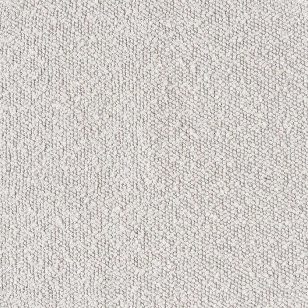 Serreta Boucle Upholstered Armless Acrylic Chair Ivory