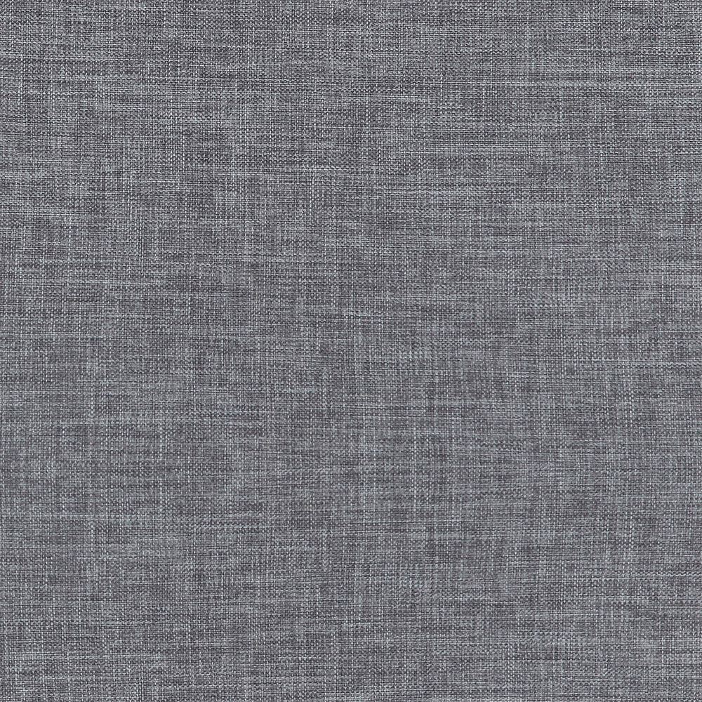 Silla decorativa Bobbin tapizada Blanchett en gris y negro