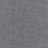 Silla decorativa Bobbin tapizada Blanchett en gris y negro