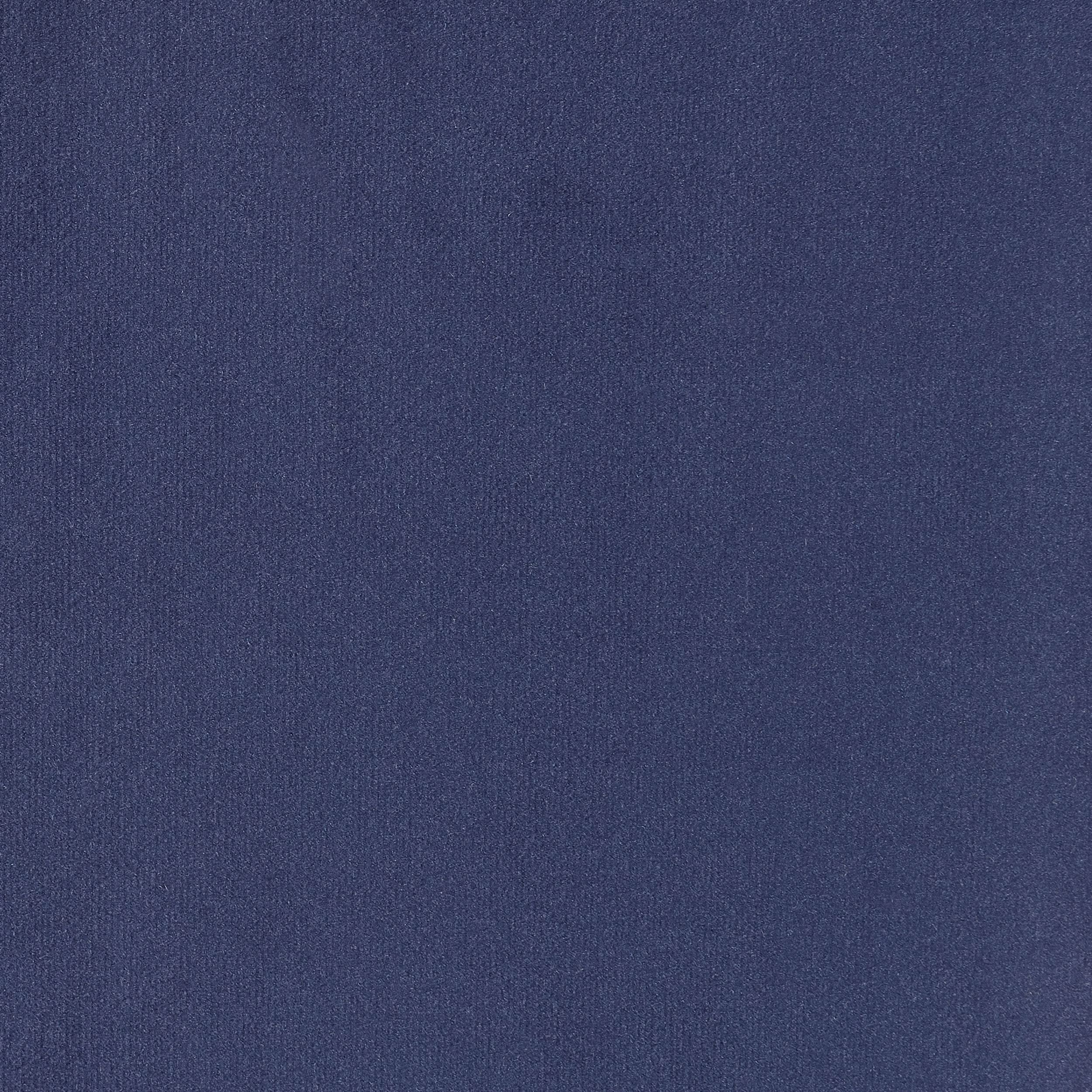 Silla decorativa tapizada sin brazos Lux azul medianoche