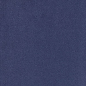 Silla decorativa tapizada sin brazos Lux azul medianoche