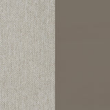 Silla decorativa Cody de metal con patas de trineo en color beige