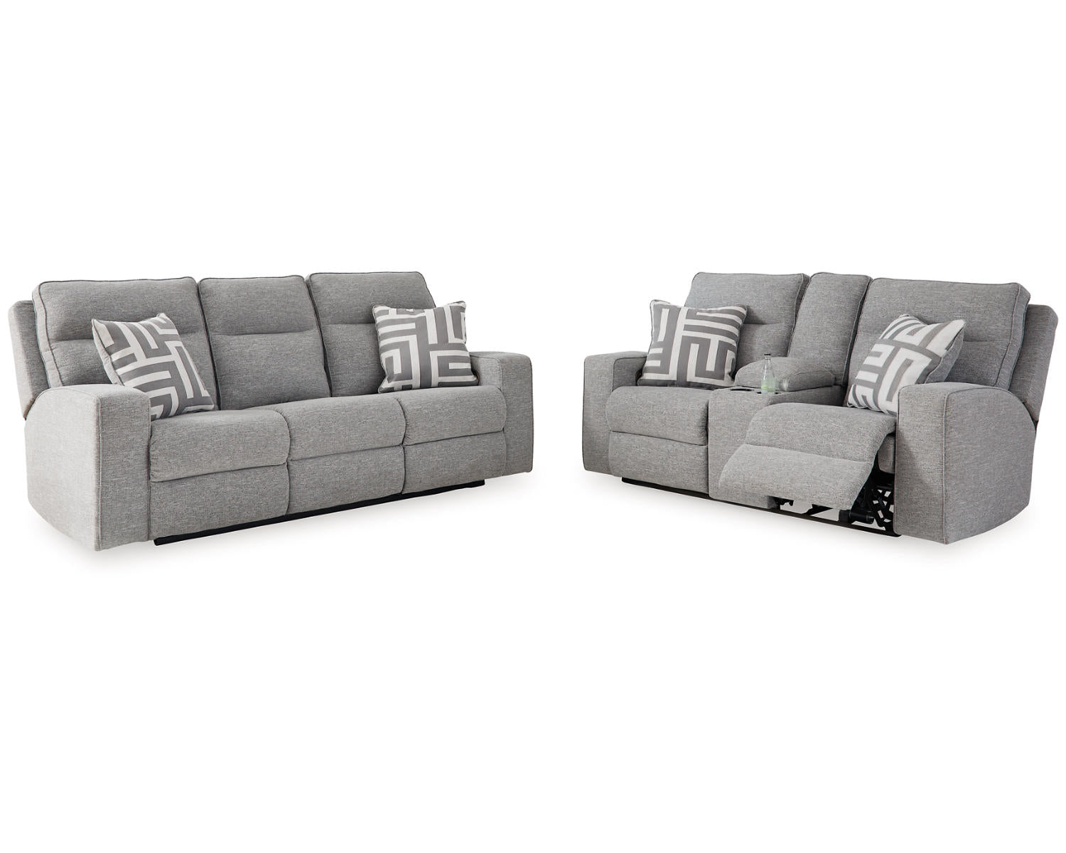 Biscoe Power Reclining Sofa and Loveseat