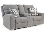 Sofá reclinable eléctrico, loveseat y sillón reclinable Biscoe