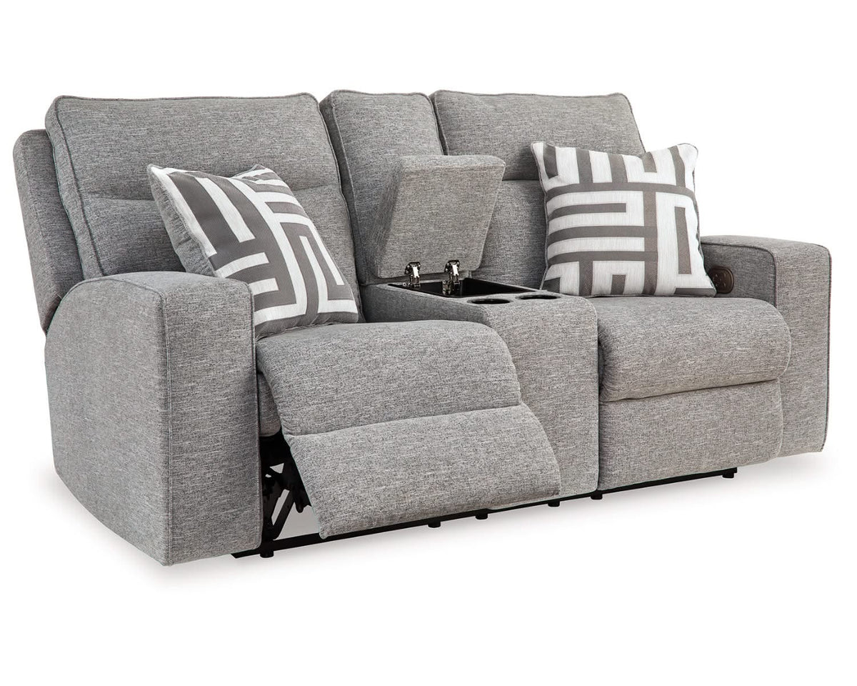 Sofá reclinable eléctrico, loveseat y sillón reclinable Biscoe