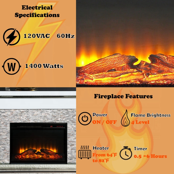 Laksha Fireplace