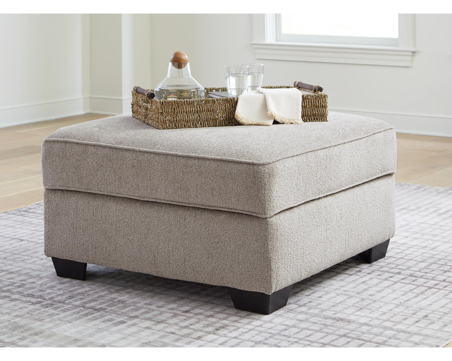 Claireah Ottoman With Storage